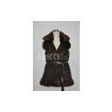Faux Fur Vest, Fake Fur Vest, Artificial Fur Vest AR-6009 thumbnail-1