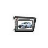 For Honda New Civic 2012, 8 Inch HD Honda Car DVD player with Bluetooth / RCA / GPS / IPOD DR8766