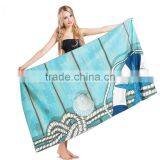 Microfiber Custom Design Leisure Towel,100% Cotton Reactive Printed Beach Towel , Reactive Printing Wholesale Bath Towels thumbnail-2