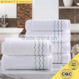 Hotel Bath Towel 100% Cotton White 500g 70cm x 140cm thumbnail-1