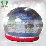 Snowman Themed Inflatable Human Size Snow Globe for Sale thumbnail-6