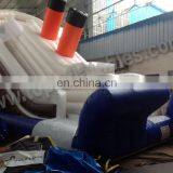 Top Inflatable Pool Water Slide Tropical Inflatable Dry Slide Without Pool