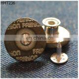 Diamond Metal Brass Buttons