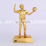 Custom Gold Plated Volleyball Trophy Cup New Style