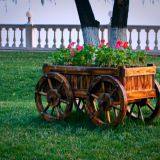 Weatherproof Outdoor Flower Boxes Flower Planter Box Coffee Shop/restaurant thumbnail-1