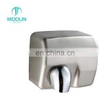 Metal Material Wire Drawing Professional Wall Mounted High Speed Hand Dryer For Restroom