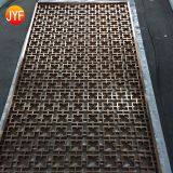 Direct Factory Stainless Steel Room Divider Laser Cut Decorative Folding Metal Screen thumbnail-3