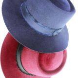 100% Wool Felt Fedora thumbnail-3