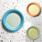 Ручная роспись на тарелке, глазурованная тарелка thumbnail-2