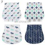 Amazon Hot Sales 3 Layers Soft Baby Burp 100% Cotton Burp Cloth thumbnail-5