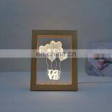 Novelty Small Photo Frame 3d Night Lamp Kids Night Lamp Portable Night Lamp thumbnail-7