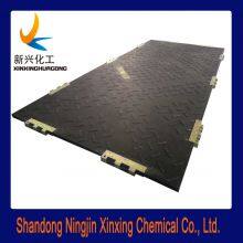 4'x8'ft UV Resisitant Plastic Ground Sheets HDPE Construction Fire Retardant Road Mats Antislip Ground Mats