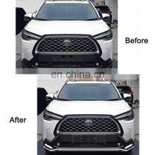 Newest Car Accessories Abs Plastic Front Rear Car Bumper Body Kit for Toyota Corolla Cross 2020 2021 thumbnail-2