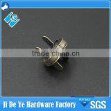 Wonderful Effects Hot Sales Brass Nickel Travel Bag Magnetic Button