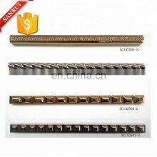 Ceramic Gold Luxurious Design Pencil Border Tile