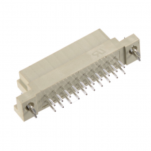 Denentech Sell Well Series 2.54 * 2.54mm Pitch 2 Row Straight With Harpoon DIN 41612 Female Connector thumbnail-1