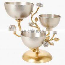 Shiny Metal Antler Bowl thumbnail-4