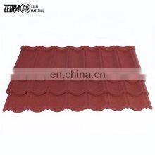 High Quality Stone Chip Coated Steel Roof Tile Roofing Accessories Stone Coated Roofing Tiles thumbnail-3