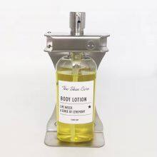 Wall Mounted Hotel Shampoo Dispenser Stainless Steel Bottle Holder thumbnail-3