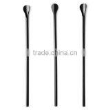 Eco-friendly Plastic Straw Black Felxible Plastic Drinking Straw, Hard Straw With Spoon, Black Jumbo Straw thumbnail-2