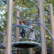 Protection Stainless Steel Woven Wire Rope Safety Net for Bridges thumbnail-5