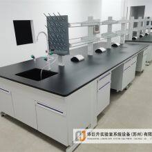 Steel-Wood Central Laboratory Workbench