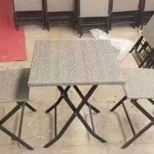 Simply Design Foldable Rattan Dining Set Factory Supply Directly Garden Coffee Set Easy Taken PE Rattan Picnic Chair With Table thumbnail-1