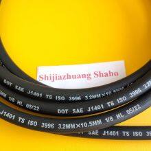 SAE J1401 3.2*10.5mm Rubber Hydraulic Brake Hose Clutch Hose Freio Mangueira Freio Tubo thumbnail-2
