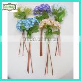 33cm high quality mini fabric silk hydrangea flowers artificial                        
                                                Quality Choice