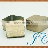 Custom Printed Small Mini Square Metal Tin Box for Wholesale