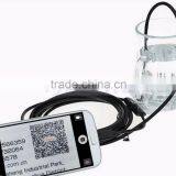 6 White LED 1 Meter to 5 Meter Micro USB Android Phone Rigid Endoscope thumbnail-5