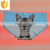 Lady's New Design Seamless Panty in Print Logo and Picture thumbnail-4