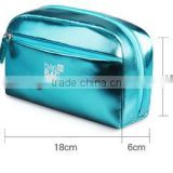 2016 wholesale Factory high quality PU gloss cosmetic bag