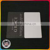 Plastic PVC Stamping Silver Contact IC Card