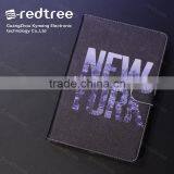 Personalized pu Leather Printing Universal Tablet Case for 10 Inch