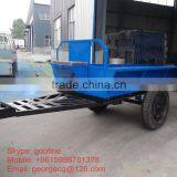 New Condition Small Farm Trailer for Walking Tractor Box Trailer thumbnail-2