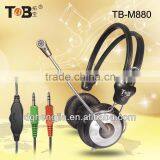2014 New MP3 Stereo Headphones With Mic and Volume Control for Tablet PC Smart Cell Phone China Factory thumbnail-1