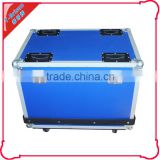 led display flight case with aluminum and wheel