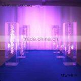 Wedding Decoration 80 cm Height Transparent Acrylic Box for Wedding Decoration Flower Stand(MWS-019) thumbnail-2