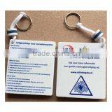 Rectangle Eva Floating Keychain,size 7x4cm