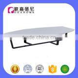 CJ0183 Stainless Steel Leg White High Glossy Top Modern Design Coffee Table