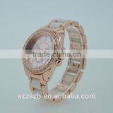 Hot Sale Fashion Elegance Sapphire Ceramic Watch thumbnail-1