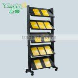 Movable Plastic Commerical Magazine Stand thumbnail-1