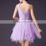 China Factory Wholesale Purple Prom Dress thumbnail-3