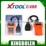 New Arrival U480 OBD2 OBDII LCD Car AUTO Truck Diagnostic Scanner Fault Code Reader Scan Free Shipping