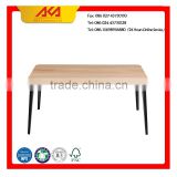 Moderm solid wood dinning table designs for European