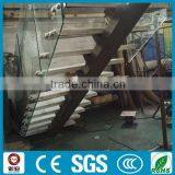 DIY Marble Stone Treads Single Iron Stringer Straight Stairs thumbnail-4