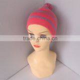 Hot Sale Sweet Design Customaize 100%Acrylic Pom Beanie