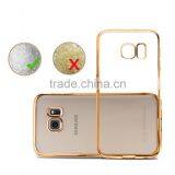 New Arrival Clear Phone Cover for Samsung Galaxy S7, for Galaxy s7 Edge Electroplate Bumper Frame Tpu Case thumbnail-5