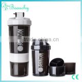 Beauchy 2016 OEM logo Smart bpa-free plastic protein 500ml shaker water bottle                        
                                                Quality Choice
                                                    Most Popular